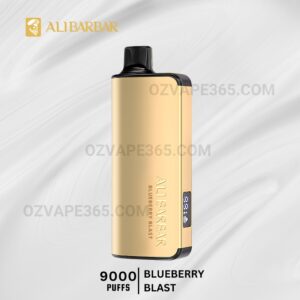 ALIBARBAR INGOT 9000 Puffs Blueberry Blast