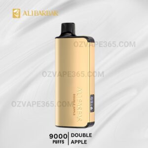 ALIBARBAR INGOT 9000 Puffs Double Apple