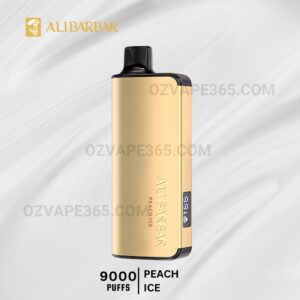 ALIBARBAR INGOT 9000 Puffs Peach Ice
