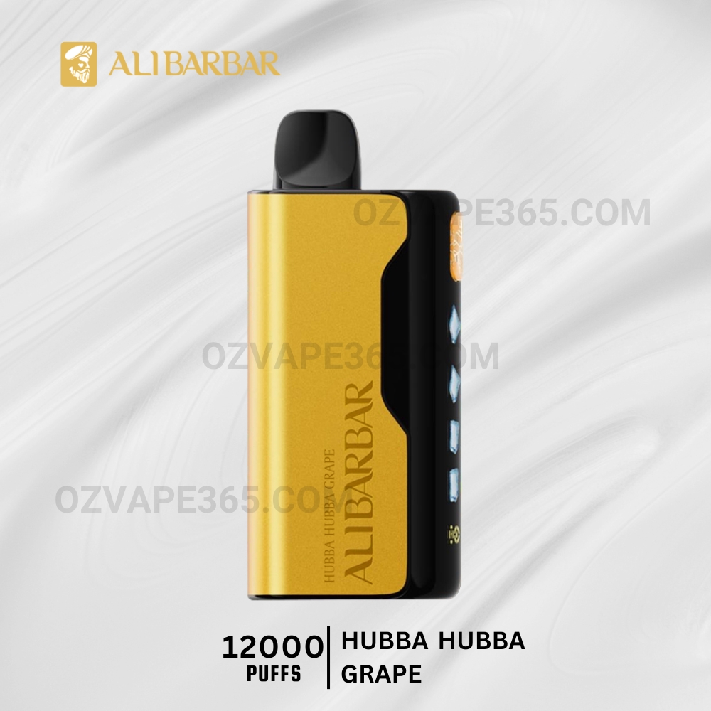 ALIBARBAR Ice Adjust 12000 Puffs Hubba Hubba Grape ALIBARBAR Ice Adjust 12000 Puffs Hubba Hubba Grape