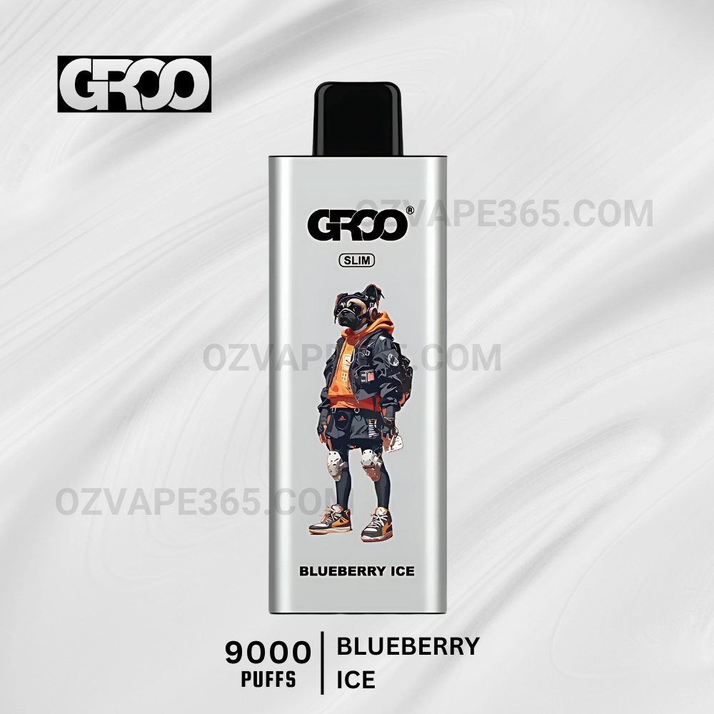 GROO Slim 9000 Puffs Blueberry Ice GROO Slim 9000 Puffs Blueberry Ice
