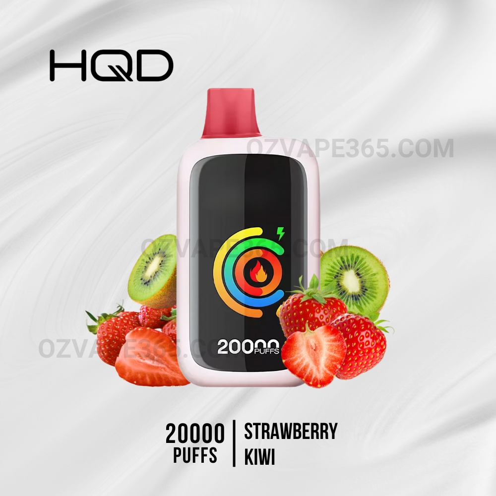 HQD Cuvie Slick 20000 Puffs Strawberry Kiwi HQD Cuvie Slick 20000 Puffs Strawberry Kiwi