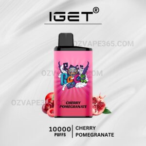 IGET Bar Pro 10000 Puffs Cherry Pomegranate