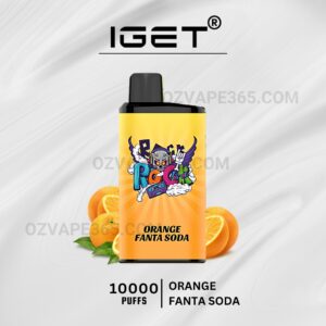 IGET Bar Pro 10000 Puffs Orange Fanta Soda