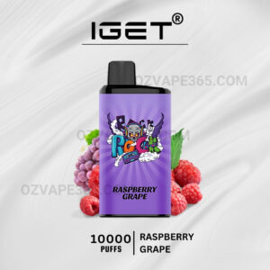 IGET Bar Pro 10000 Puffs Raspberry Grape