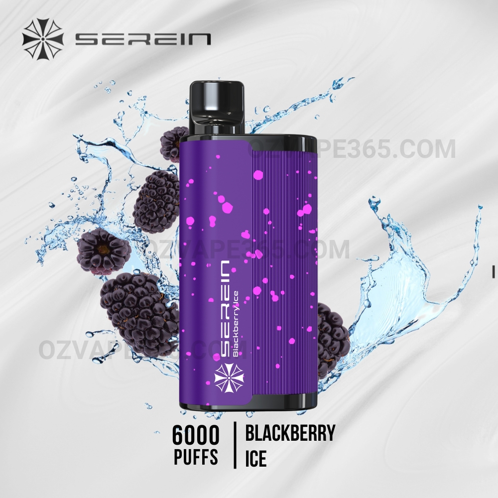 SEREIN Hunter 6000 Puffs Blackberry Ice SEREIN Hunter 6000 Puffs Blackberry Ice
