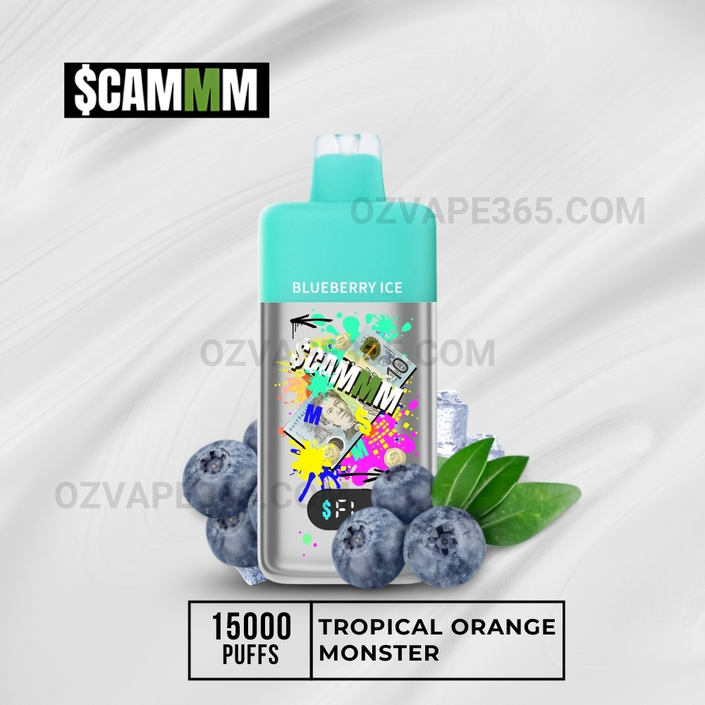 $CAMM AS 15000 Puffs Blueberry Ice $CAMM AS 15000 Puffs Blueberry Ice