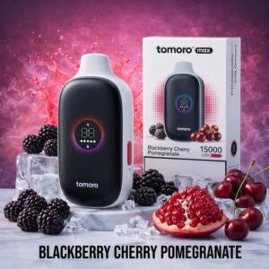TOMORO Max 15000 Puffs Blackberry Cherry Pomegranate