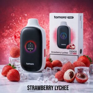 TOMORO Max 15000 Puffs Strawberry Lychee